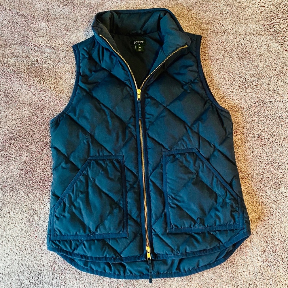 J. Crew Navy Blue Vest •XS•